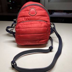 MONCLER BI-COLOR KILIA CROSSBODY BACKPACK